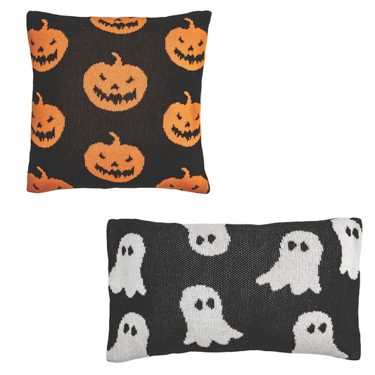 Halloween Knit Pillows