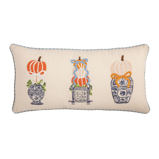 Pumpkin Topiary Pillow