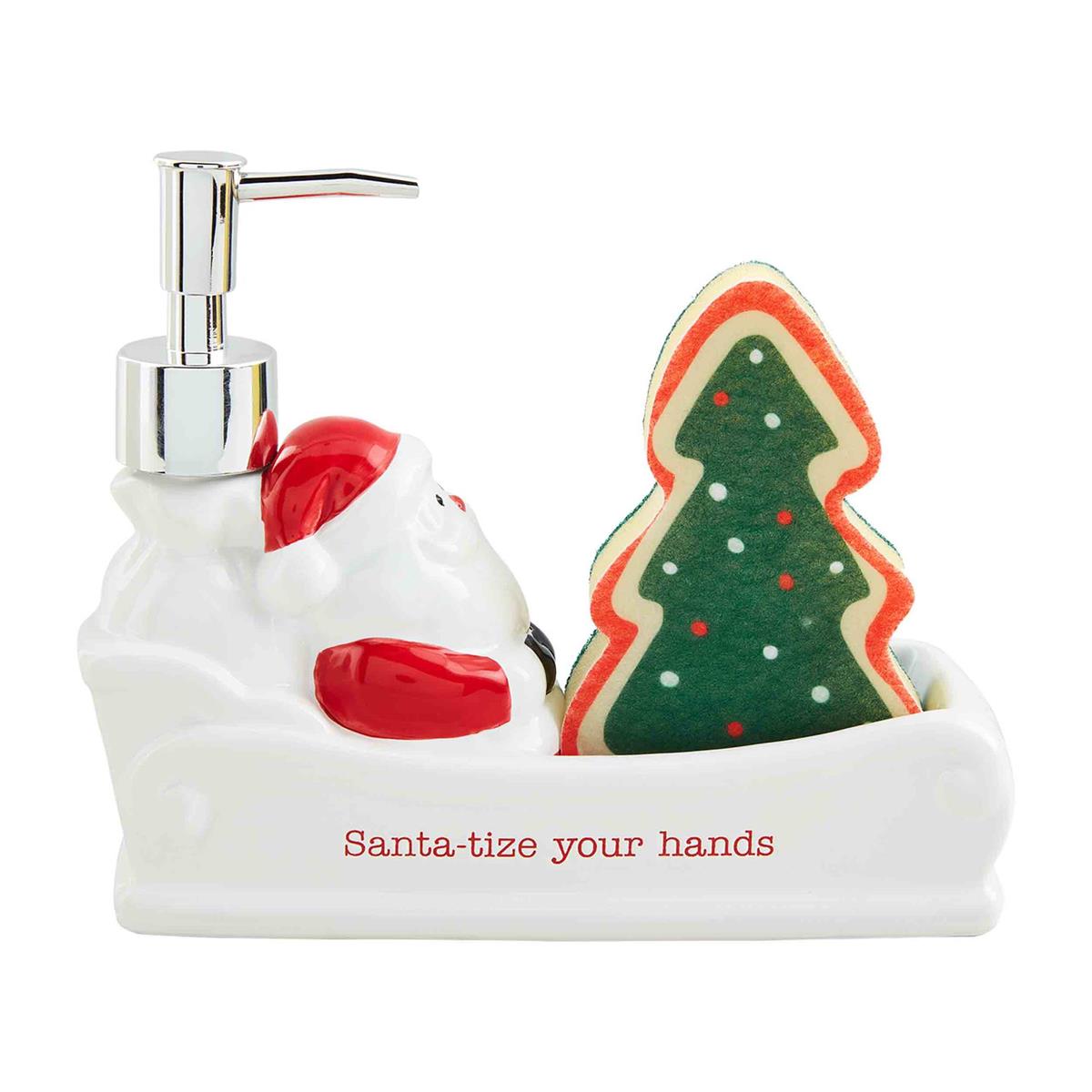 Santa Sled Soap & Sponge Set