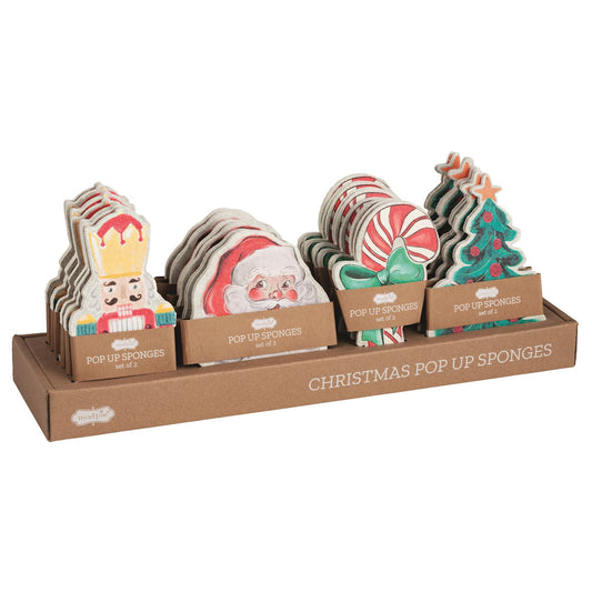 Christmas Pop-Up Sponges