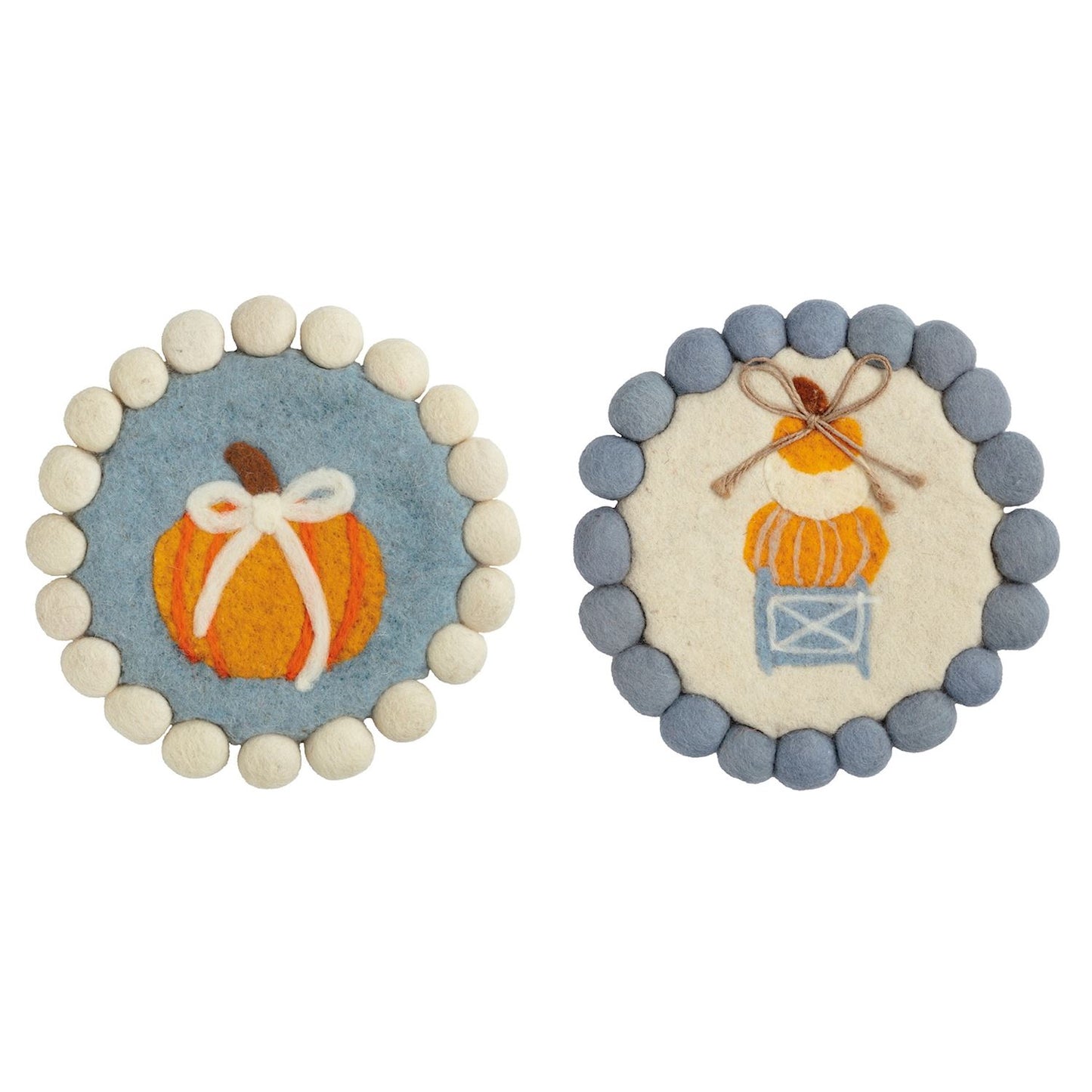 Pumpkin Topiary Trivet