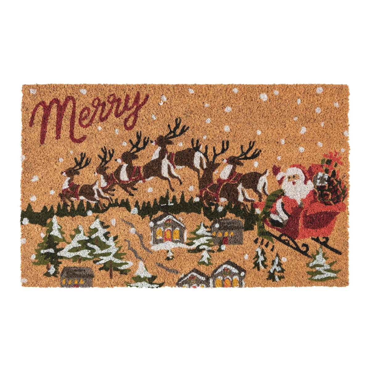 Christmas Scene Doormat