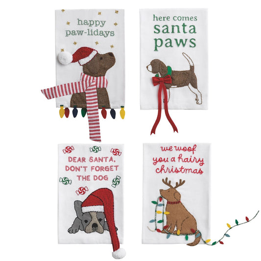 Christmas Pet Dangle Towels