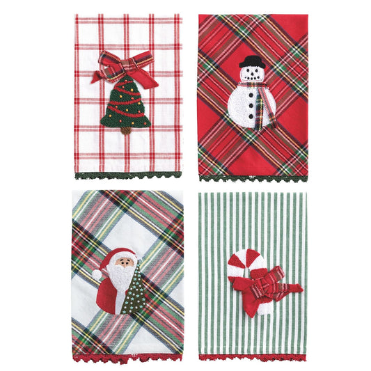 Christmas Boucle Icon Towels