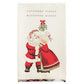 Christmas Tartan Hem Tea Towel