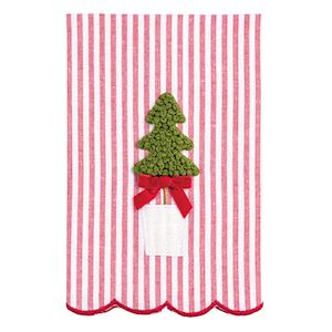 Christmas Tree Topiary Tea Towel