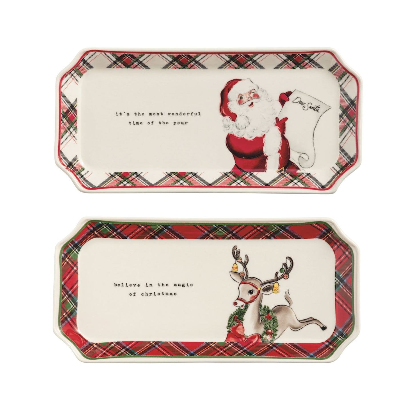 Christmas Tartan Everything Trays