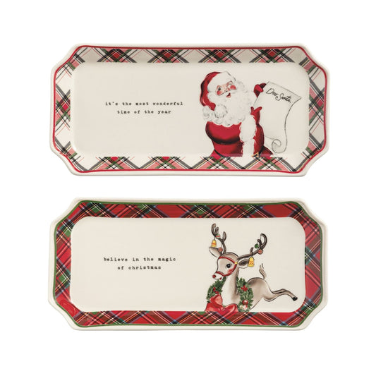 Christmas Tartan Everything Trays