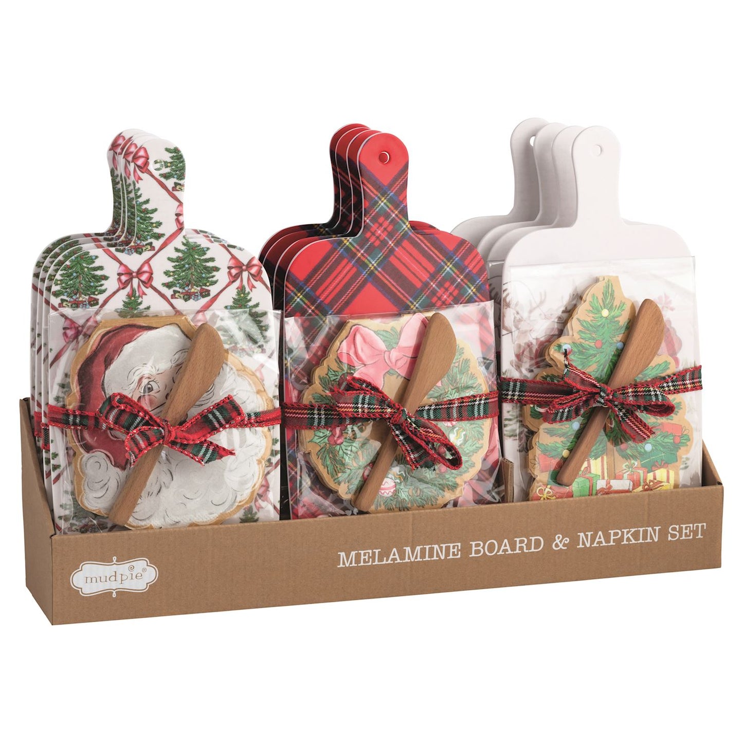 Classic Christmas Melamine Board Set