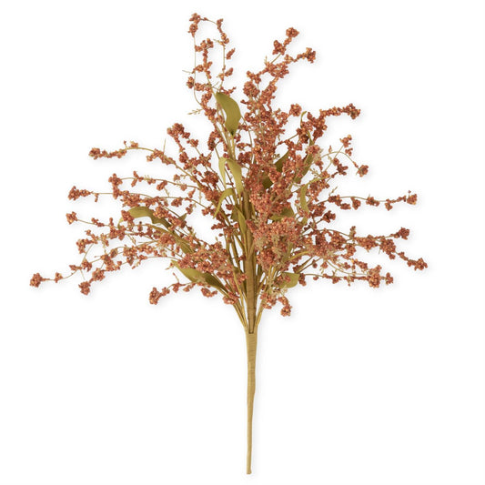 21 Inch Orange Rust Seed Berry Bush