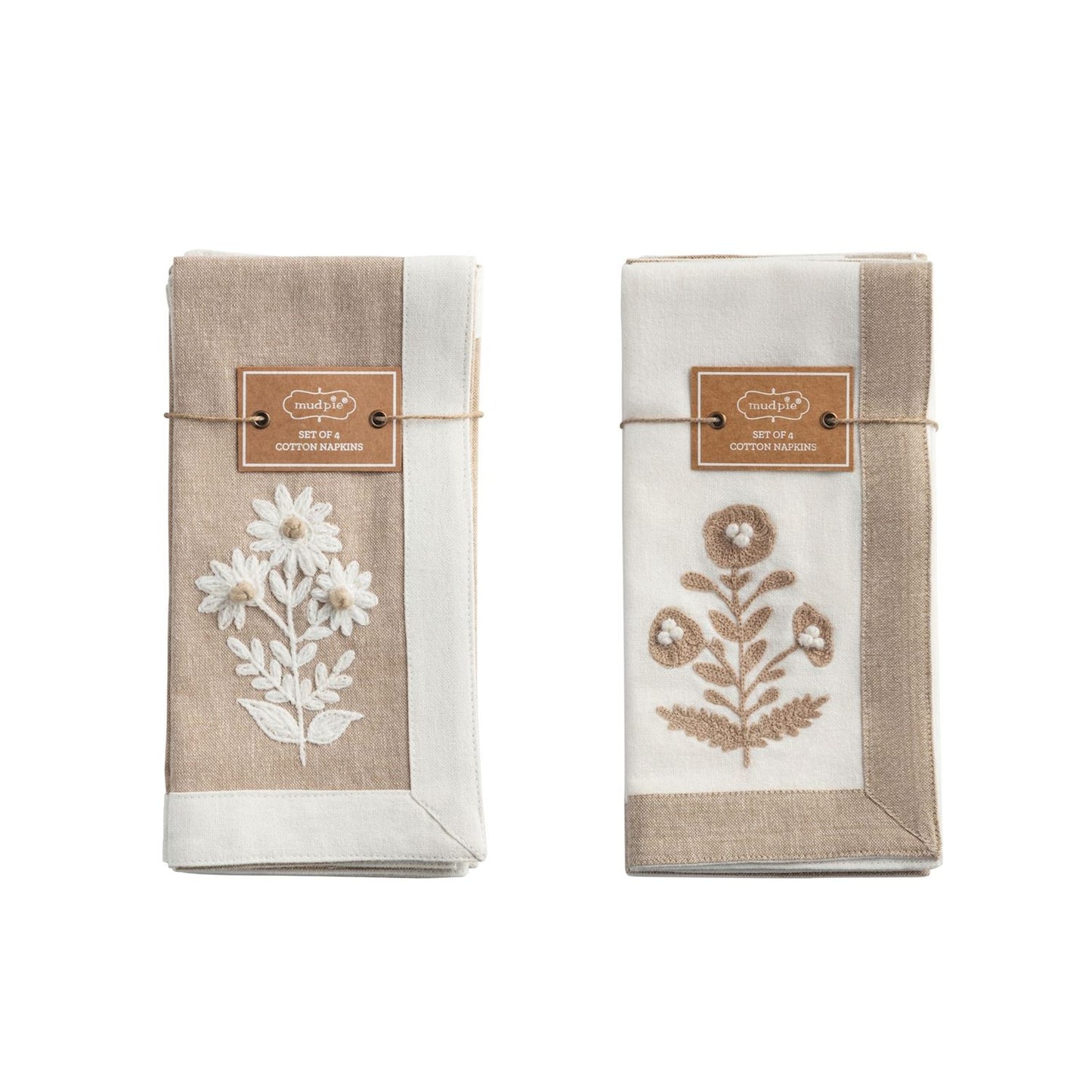 Embroidered Napkin Set