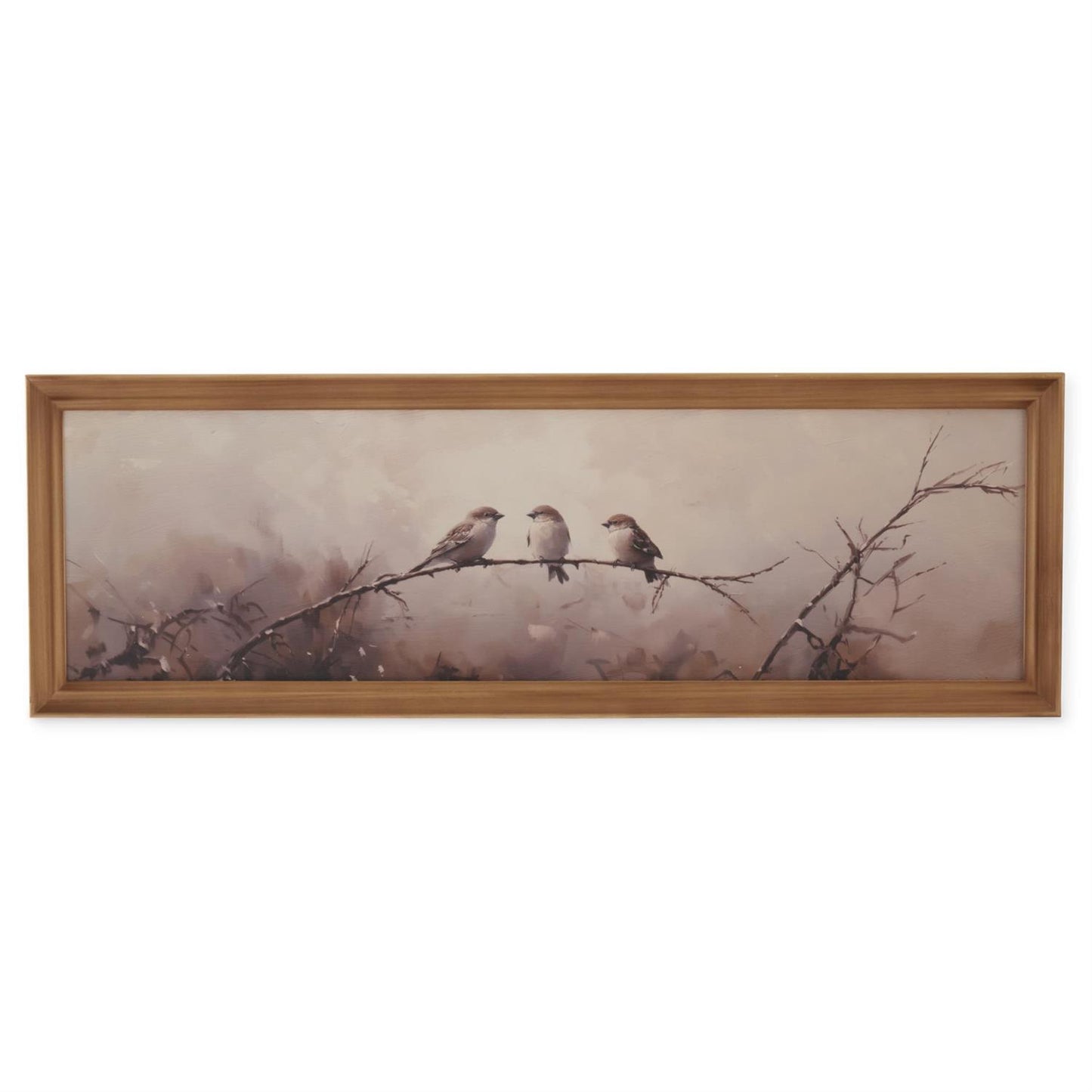 Wood Framed Bird Print