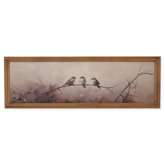 Wood Framed Bird Print