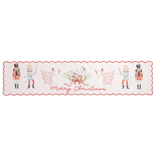 Nutcracker Christmas Table Runner