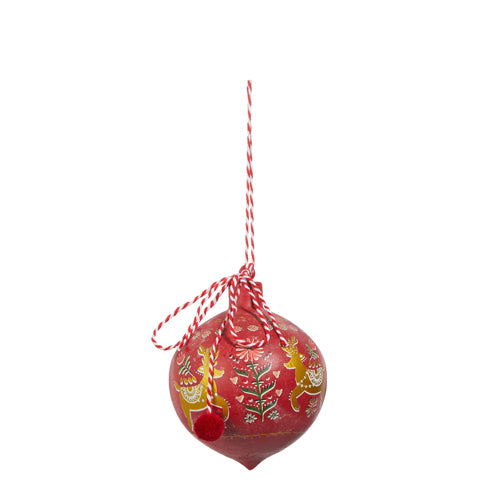 5" Folklore Reindeer Ornament