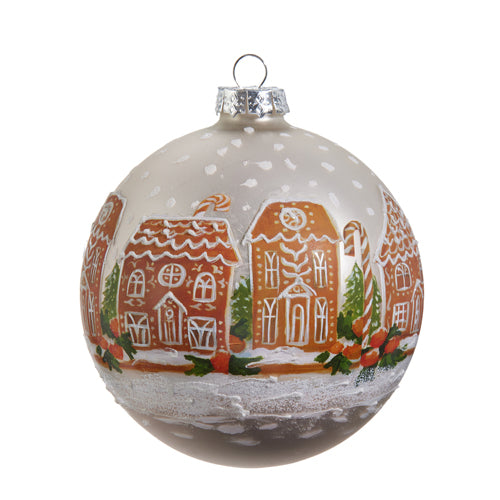 Gingerbread House Ornament 5''