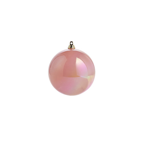 Pink Ball Ornament 4"