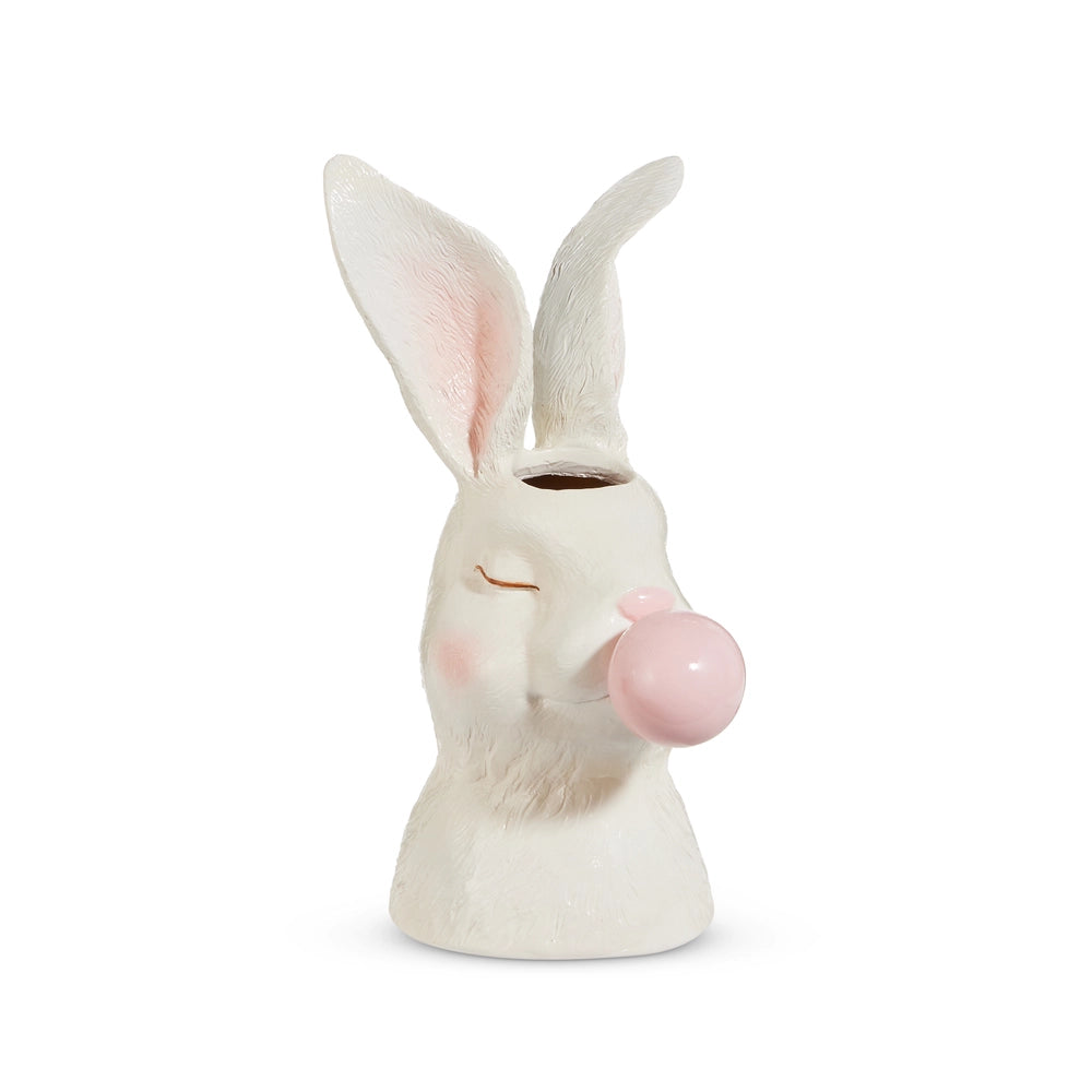 Bunny Blowing Bubble Vase