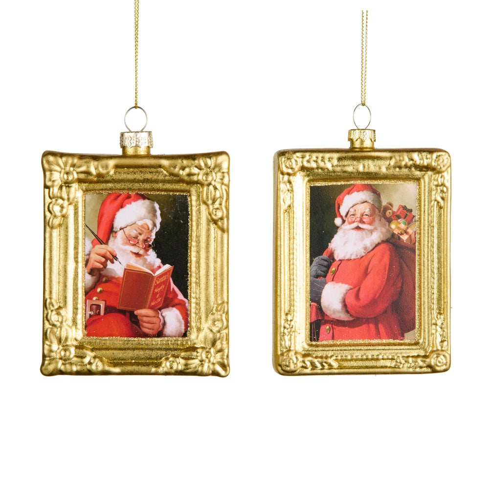 "The Night Before" Framed Art Ornament