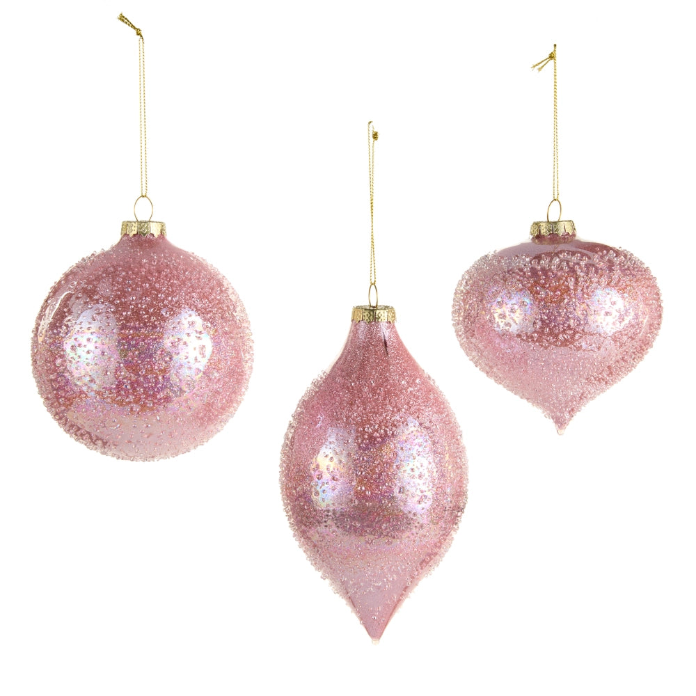 Light Pink Beaded Ornament