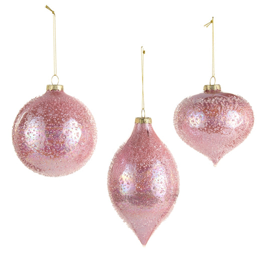 Light Pink Beaded Ornament