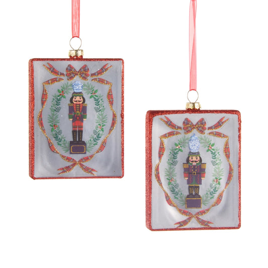 Noble Nutcracker Rectangle Ornament
