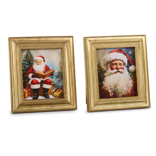Kris Kringle's Portrait Mini Frame Ornament