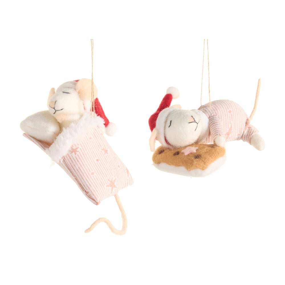 Sleeping Mice Ornament