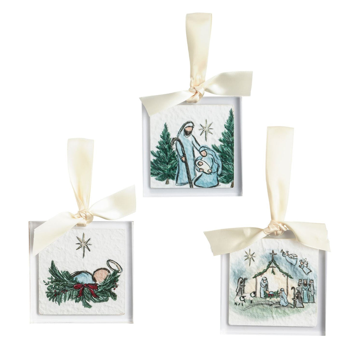 Nativity Acrylic Ornament
