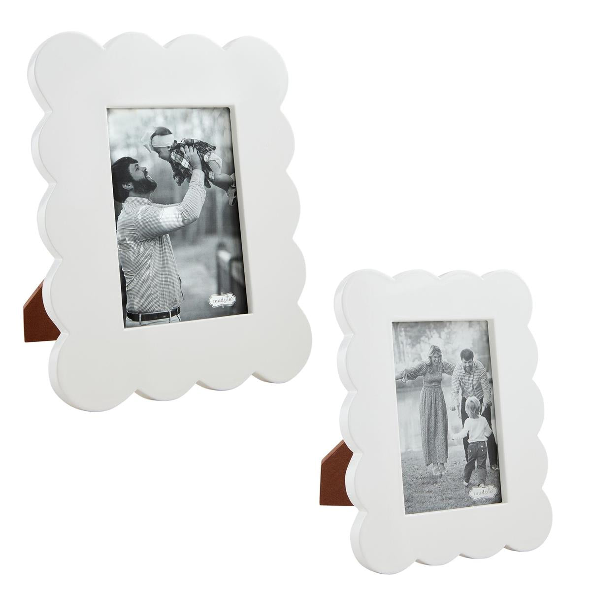 Scallop Lacquer Frames