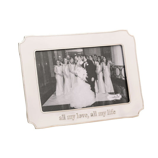 Enamel Wedding Frame
