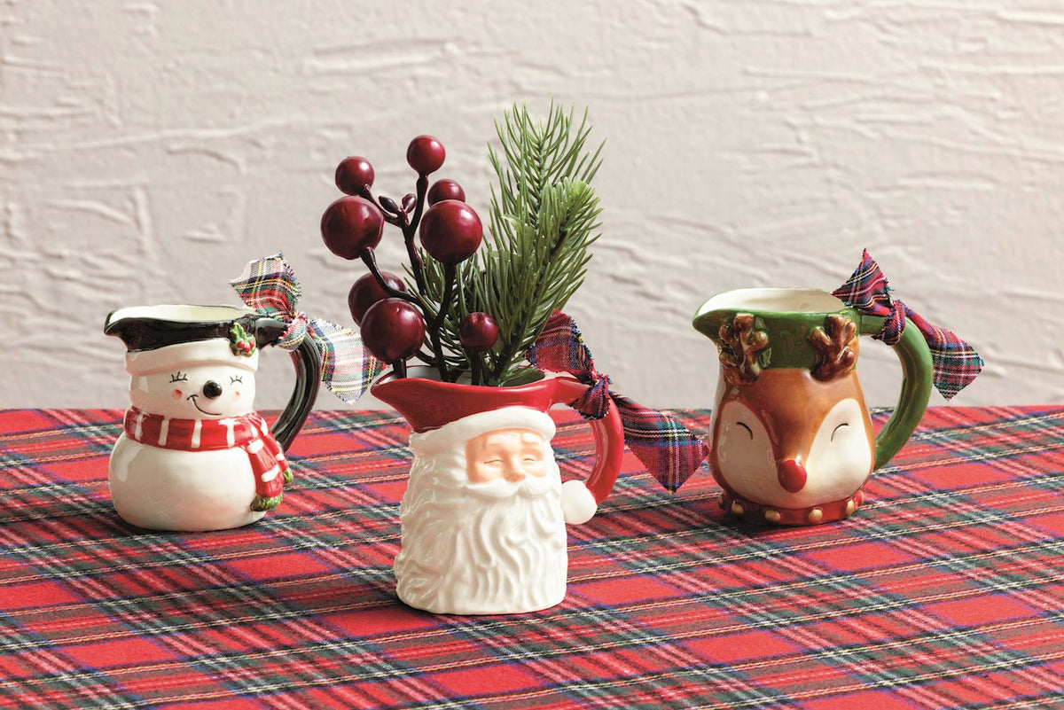 Christmas Character Bud Vases