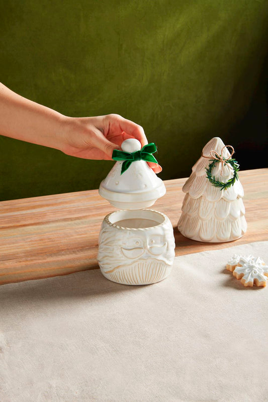 Small Christmas Canister