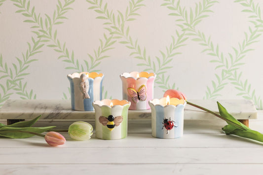 Small Garden Candles