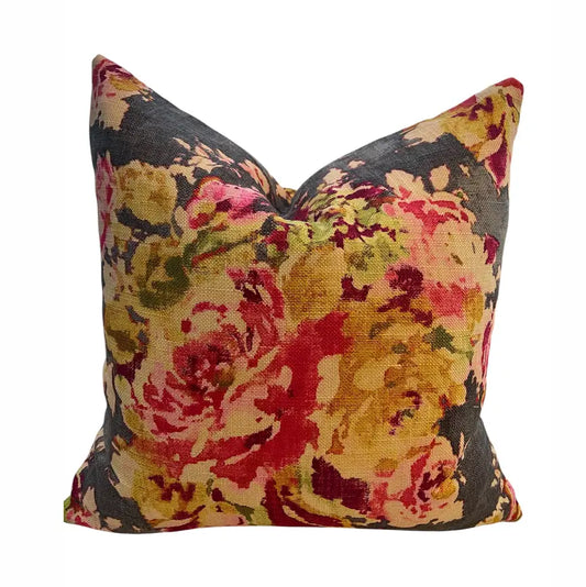 Glenda Floral Throw Pillow