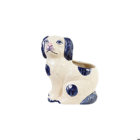 Staffordshire Dog Shaped Planter