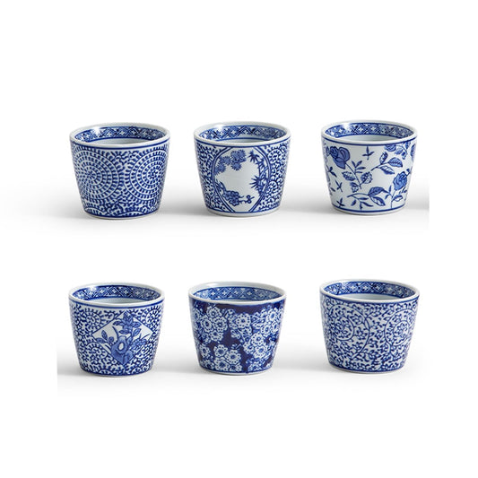Hand-Painted Cachepots