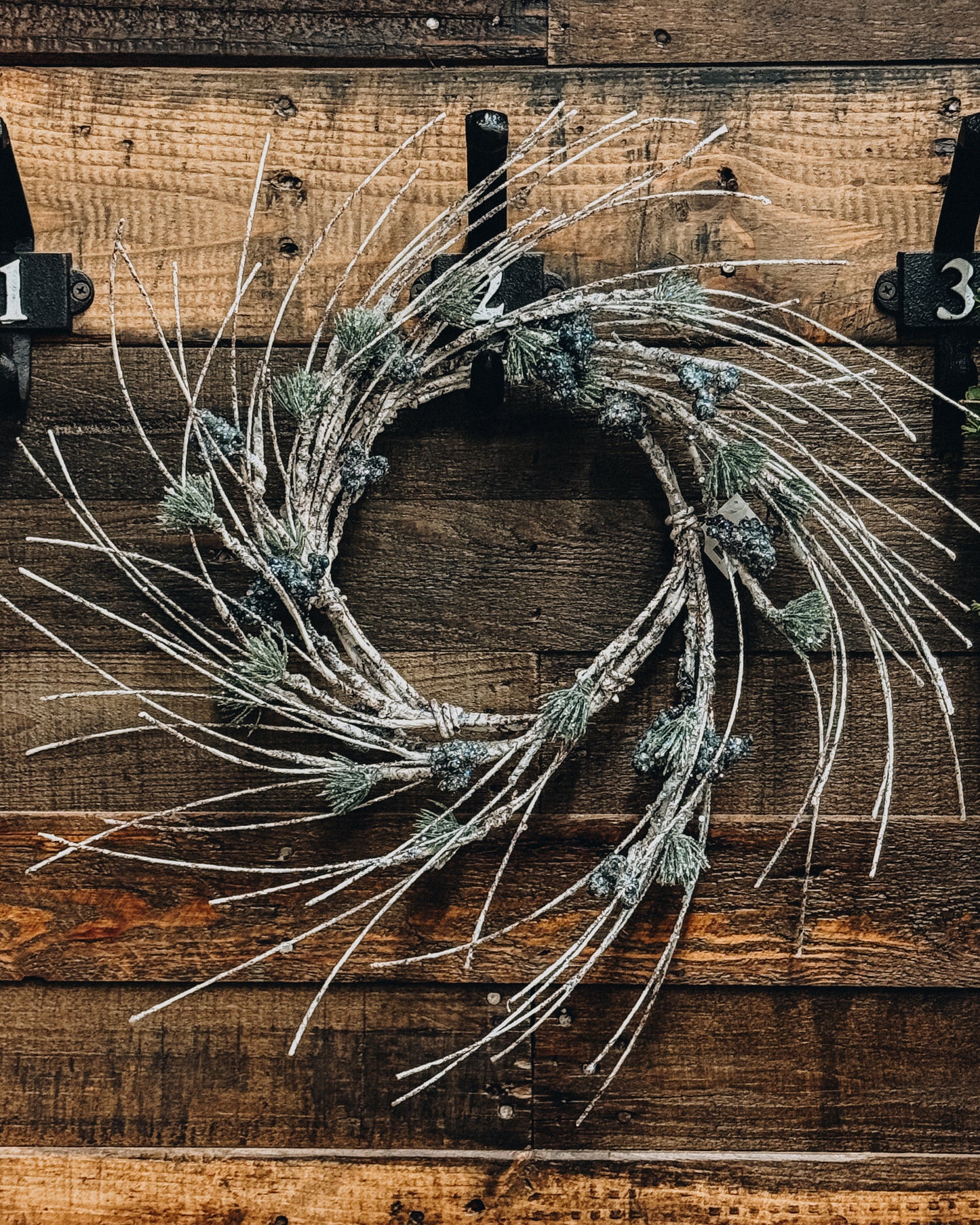 Blue Birch Candle Ring