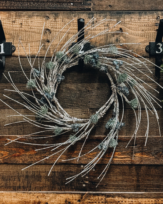 Blue Birch Candle Ring