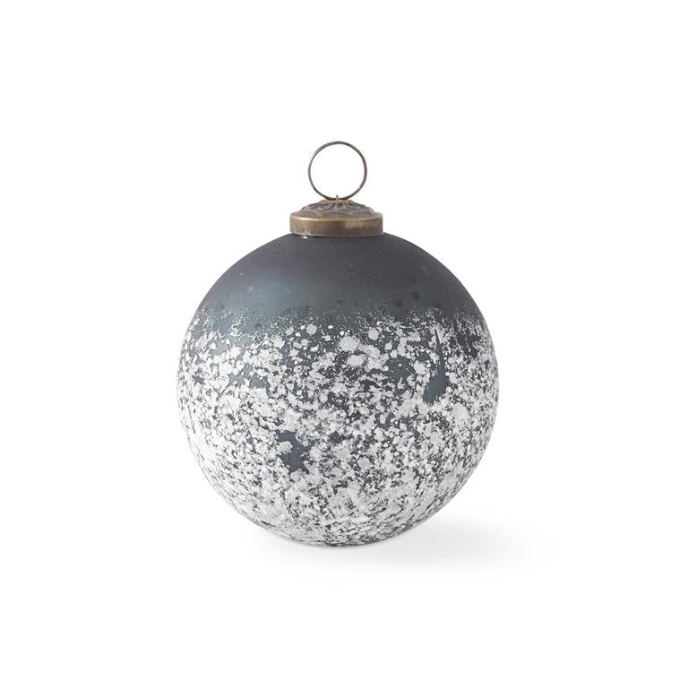 Dark Green & White Speckled Ornament