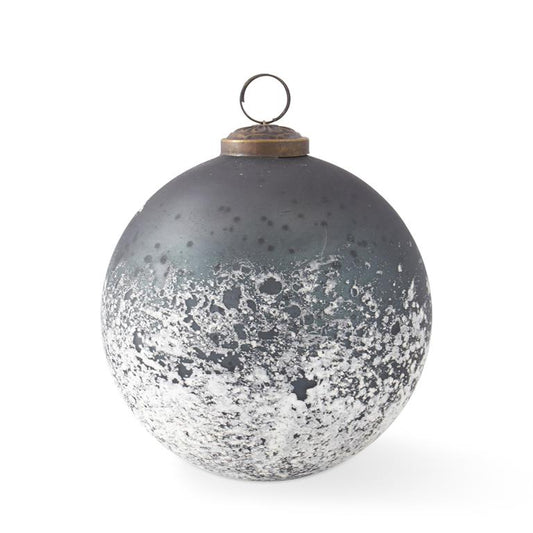 Dark Green & White Speckled Ornament