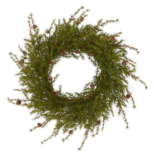 Textured Pine Wreath