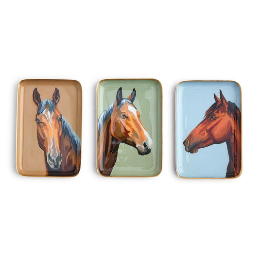 Horse Latitudes Metal Trinket Trays