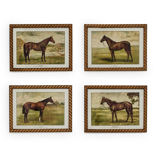 Antiqued Horse Wall Art