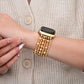 Golden Demure Apple Watch Strap