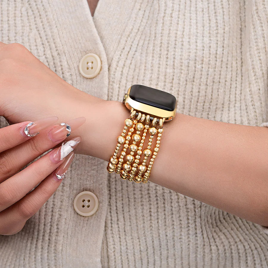 Golden Demure Apple Watch Strap