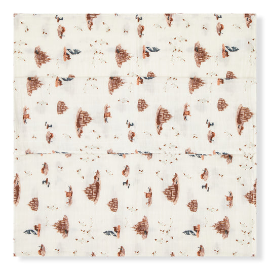 Sandcastle Organic Muslin Swaddle