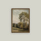 Tree Landscape Framed Art