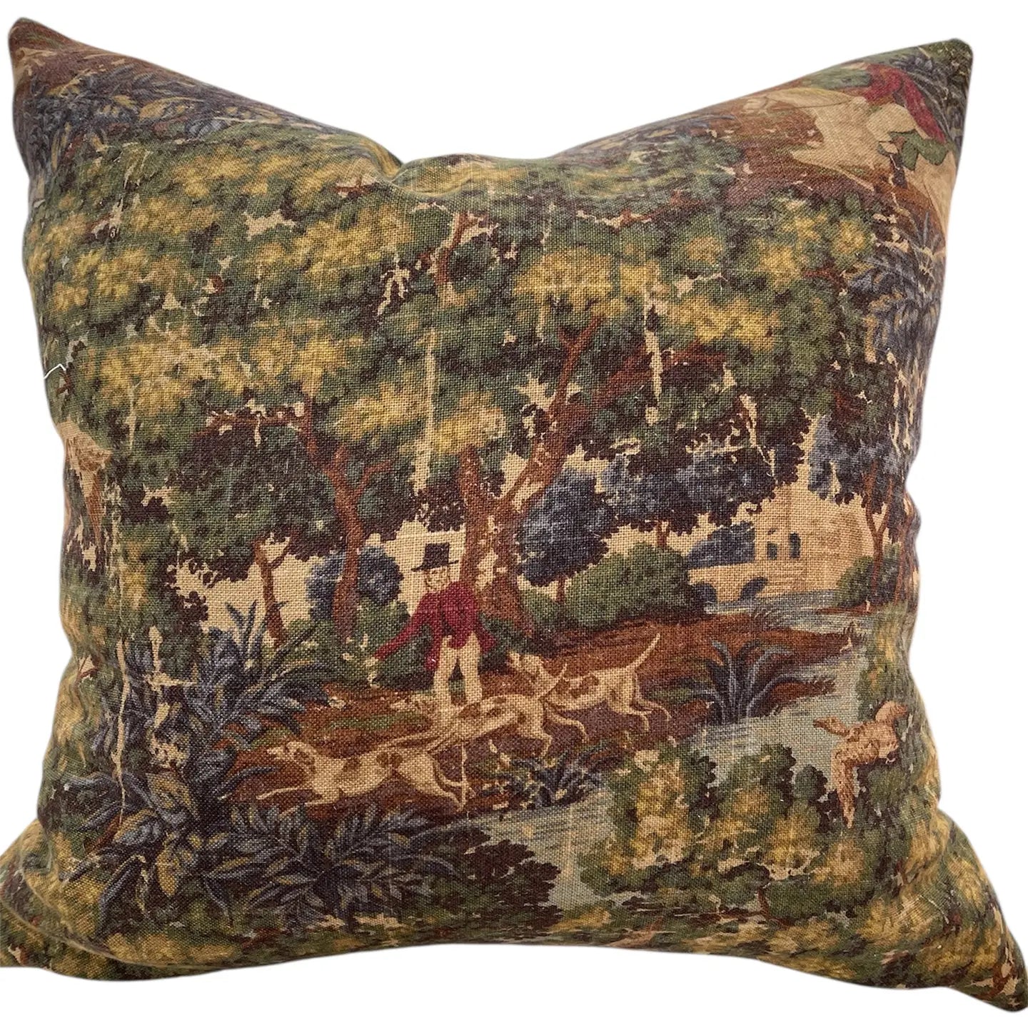 Guinevere Hunt Throw Pillow