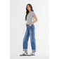 Super High-Rise Relaxed Straight Cuffed Leg Jean